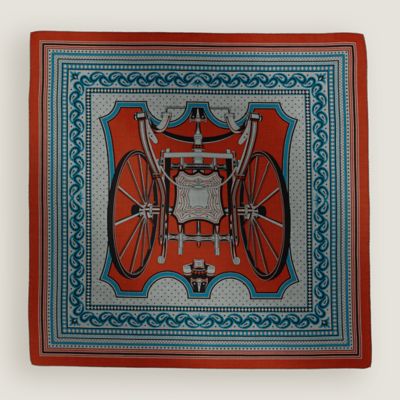カレジェアン 《四輪馬車の車輪・バンダナ》 | Hermès カレジェアン 《四輪馬車の車輪・バンダナ》 | Hermès